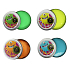 EP Line Ultra glow-in-the-dark plasticine 50 g various colours, recommended age 3+