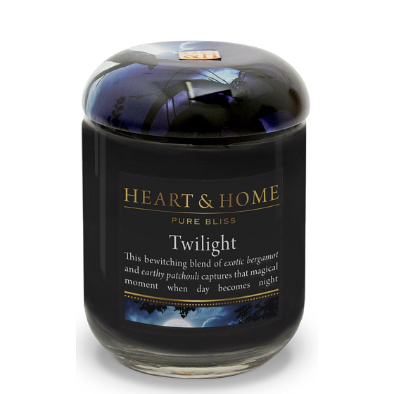 Heart & Home Twilight Soy scented candle medium burns up to 30 hours 110 g