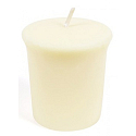 Heart & Home French vanilla Soy scented candle without packaging burns for up to 15 hours 53 g