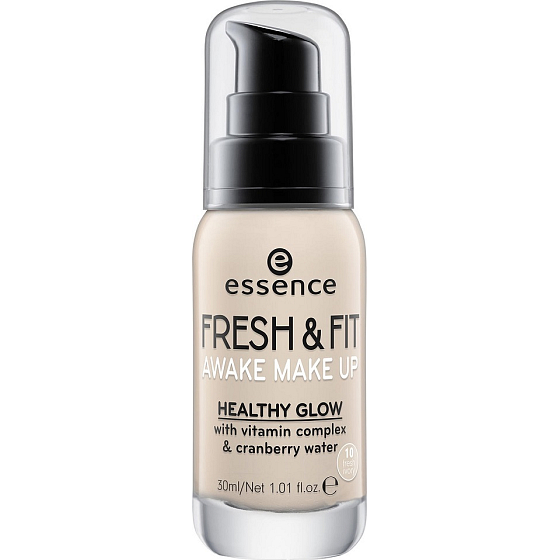 Essence Fresh & Fit Awake Makeup 10 Fresh Ivory 30 ml