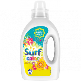Surf Color Fruity Fiesta & Summer Flowers gel for washing colored laundry 20 doses 1 l