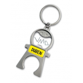 Albi Keyring with a monthly date - opener April 5 x 12 x 0,2 cm