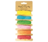 Paper string 6 colors 5 m