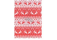 Ditipo Christmas wrapping paper red-white 5 mx 70 cm