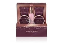Baylis & Harding Midnight Plum and Wild Blackberry Body Spray 100 ml + body butter 100 ml + bath salt 100 g + shower cream 50 ml + washing gel 50 ml + jewelry box, cosmetic set