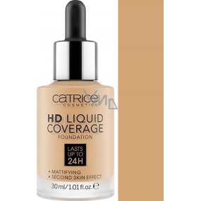 Catrice HD Liquid Coverage Foundation Makeup 036 Hazelnut Beige 30 ml