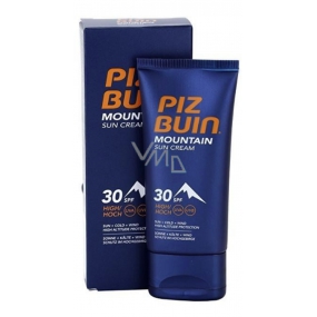 Piz Buin Mountain Suncream SPF30 moisturizing cream protects skin from sun, cold and dry wind 50 ml