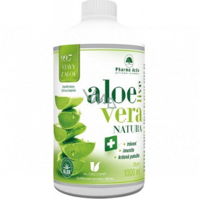 Pharma Activ AloeVera Life Natura contains 99.5% aloe juice, to support the immune system, food supplement 1000 ml