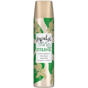 Impulse Hint of Musk perfumed deodorant spray for women 75 ml