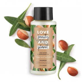 Love Beauty & Planet Shea butter and sandalwood moisturizing shampoo for dry hair 400 ml