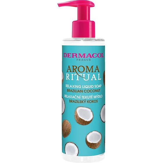 Dermacol Aroma Ritual Brazilian Coconut - Brazilian coconut relaxing liquid soap 250 ml