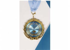 Albi Paper greeting card in an envelope Greeting card with a medal - You are the best