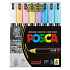Posca Universal set of acrylic markers 0,7 - 1 mm Pastel colours 8 pieces PC-1MR