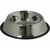Trixie Stainless steel bowl with rubber 0,40 l diameter 20 cm