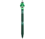 Colorino gumovatelné pero Divoká zvířata zelené, modrá náplň 0,5 mm