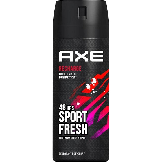 Axe Recharge 48h deodorant spray for men 150 ml