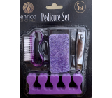 Enrico Shonalli pedicure set 5 pieces, different colours