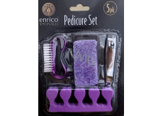 Enrico Shonalli pedicure set 5 pieces, different colours