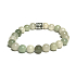 Jade Burmese bracelet elastic natural stone, ball 8 mm / 16-17 cm, stone of peace