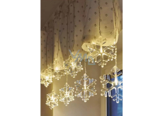 Emos Christmas lights Flake pendant 84 cm 8 LED + 5 m cable, warm white