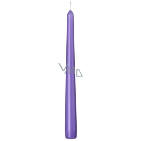 Bolsius Candle purple conical 24 x 245 mm