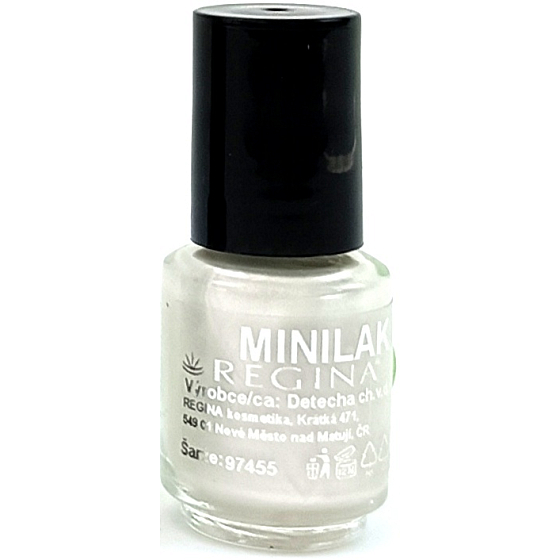 Regina Minilak Nail Lacquer No. 95 Pearl White 5 ml