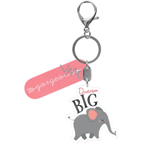 Albi Picture key ring with carabiner Dream Big