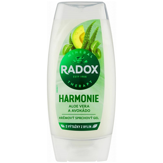 Radox Harmonie Aloe vera and avocado shower gel 225 ml