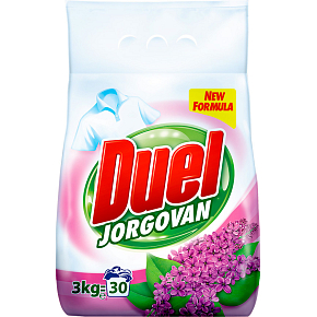 Duel Laundry Powder Lilac, 30 doses, 3 kg