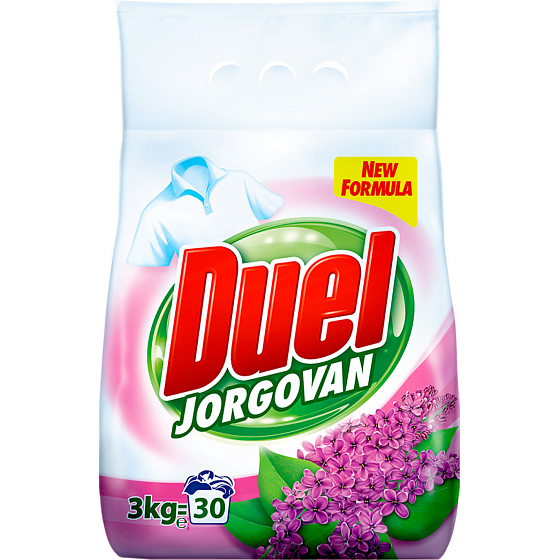 Duel Laundry Powder Lilac, 30 doses, 3 kg