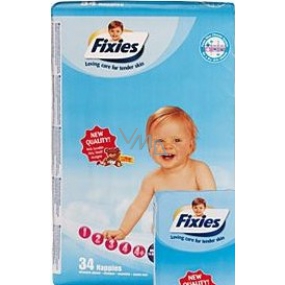 Fixies Active Life 5 Junior 11 - 25 kg diapers 34 pieces