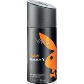 Playboy Miami deodorant spray for men 150 ml