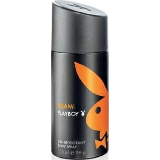 Playboy Miami deodorant spray for men 150 ml