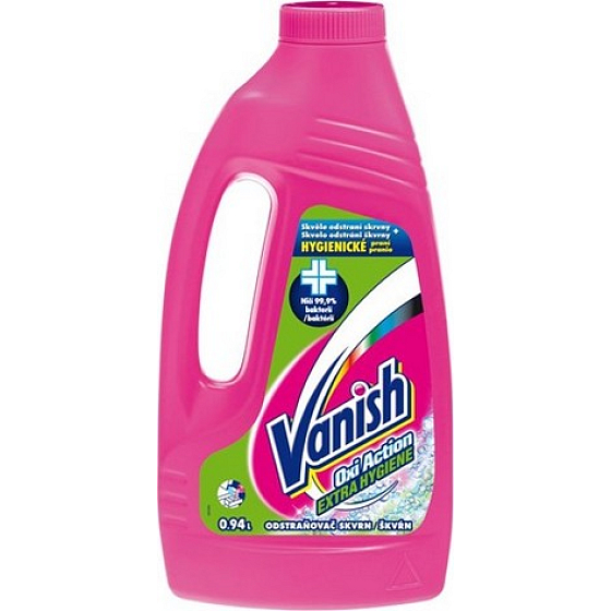 Vanish Oxi Action Extra Hygiene with stain finder 940 ml
