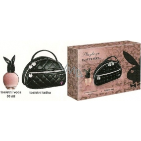 Playboy Play It Sexy eau de toilette 30 ml + handbag, gift set