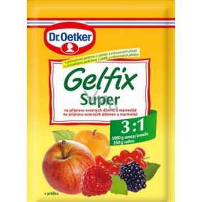 Dr. Oetker Gelfix Super Mix for fruit jams and marmalades 3: 1 25 g