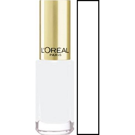 Loreal Color Riche Le Vernis Nail Polish 001 Snow In Megeve 5 ml