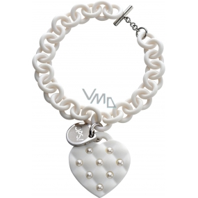 Oops! Objects Matelassé Pearl Bracelet bracelet OPSBR-180 white