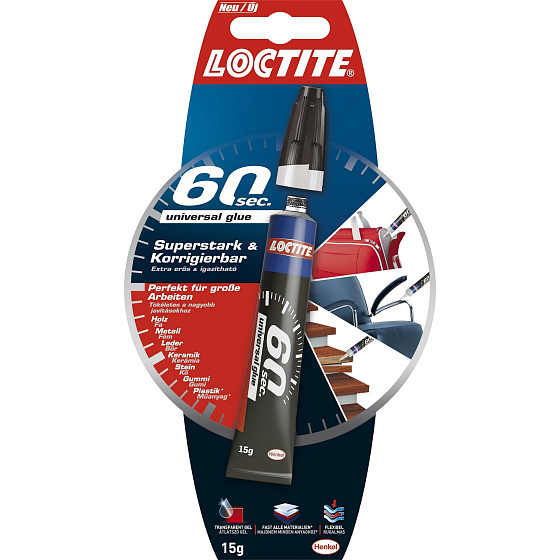 Loctite 60 seconds universal glue 15 g