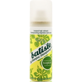 Batiste Tropical dry hair shampoo for volume and shine 50 ml