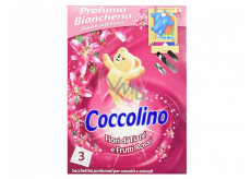 Coccolino Fiori di Tiaré and Frutti Rossi fragrant laundry bags 3 pieces