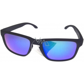 Dudes & Dudettes Sunglasses for children black blue-green glass JK4420