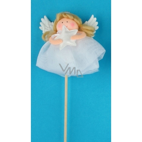 Angel with tulle skirt recess 7 cm + skewers no.1