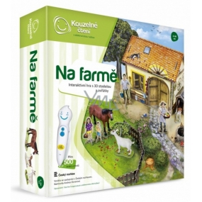 Albi Magic reading interactive game On a farm with a 3D barn and animals, age 4+