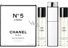 Chanel No.5 L Eau eau de toilette for women complete 3 x 20 ml