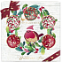 Baylis & Harding Mulberries, Mistletoe and Cranberry sparkling ballistic bath 5 x 140 g, cosmetic set