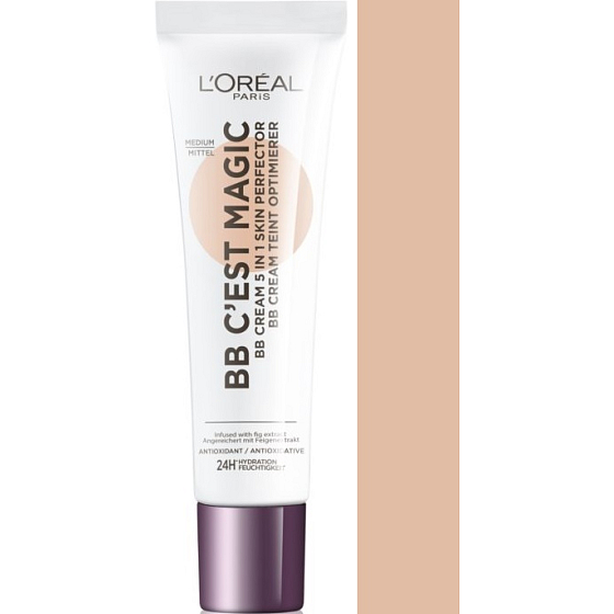 Loreal Paris Wake Up & Glow BB Cest Magic BB Cream Medium 30 ml