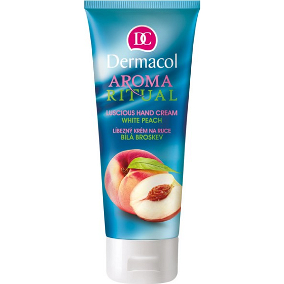 Dermacol Aroma Ritual White Peach - White peach lovely hand cream 100 ml
