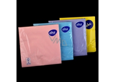 Aha paper napkins monochrome light blue 3-ply 20 pieces
