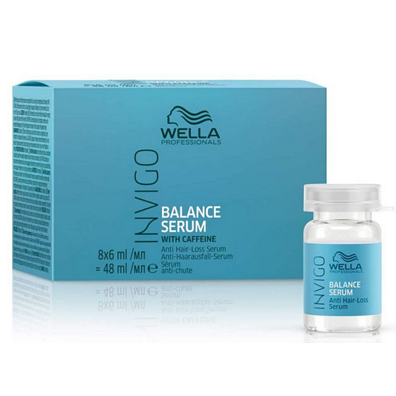 Wella Professionals Invigo Balance Anti Hair-Loos Serum against thinning and hair loss 48 ml